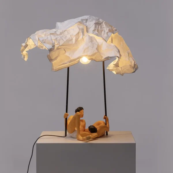 Seletti Arredo E Design | – Lampada in Resina e Metallo “Love is a Verb-Lea & Tony” cm. 35×31 h. 45 ART 09021