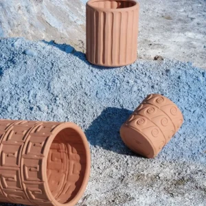 Seletti Arredo E Design | – Magna Graecia Vaso in Terracotta Onda