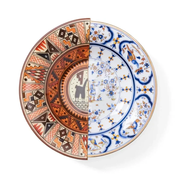 Seletti Arredo E Design | Tavola E Cucina | – Piatto fondo in porcellana “Hybrid-Tula” cm.25,4 h. 4,3ART 09131