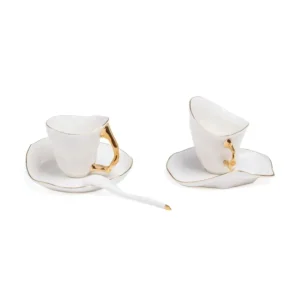 Seletti Arredo E Design | Tavola E Cucina | – Set Caffè da 2 in Porcellana Meltdown