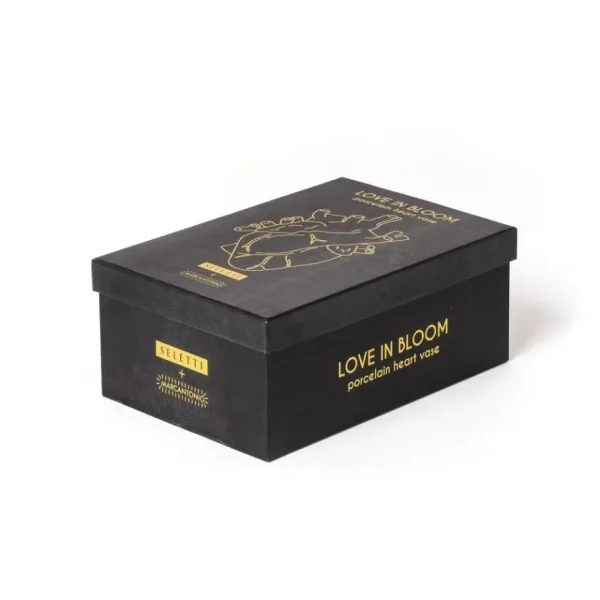 Seletti Arredo E Design | – Vaso in porcellana “Love in Bloom Gold” cm. 16,5×9 h. 25ART 09921