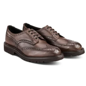 Uomo Tricker’s Uomo | England – Bourton, Espresso Olivia Classic, vi-Lite Sole