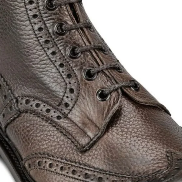 Uomo Uomo | Tricker’s England – Stow, Dark Brown Muflone, Vi-Lite Sole